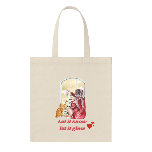 لمسة شتوية دافية "Let it Snow"توتى باج