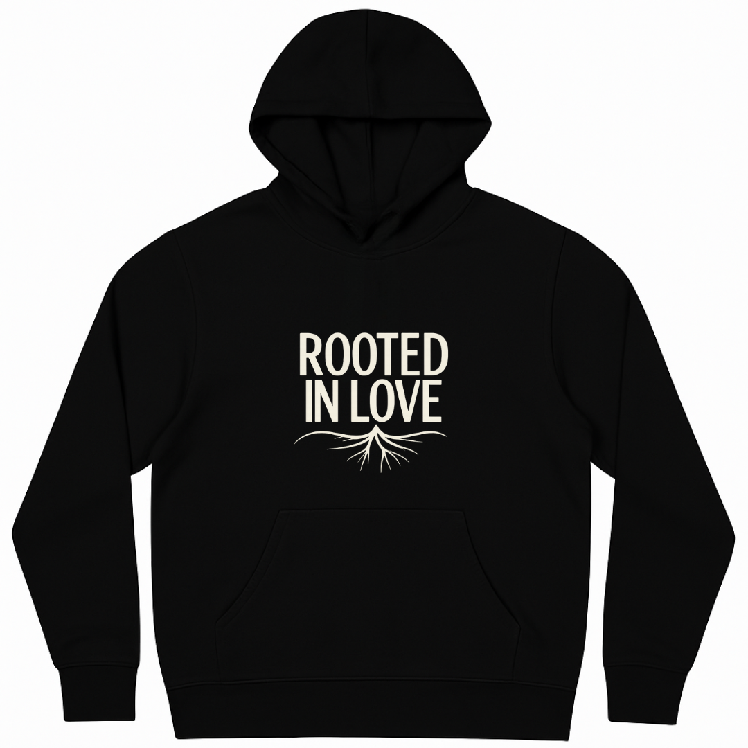 هودي Bloom & Rooted in Love – تصميم أنيق ومعبر