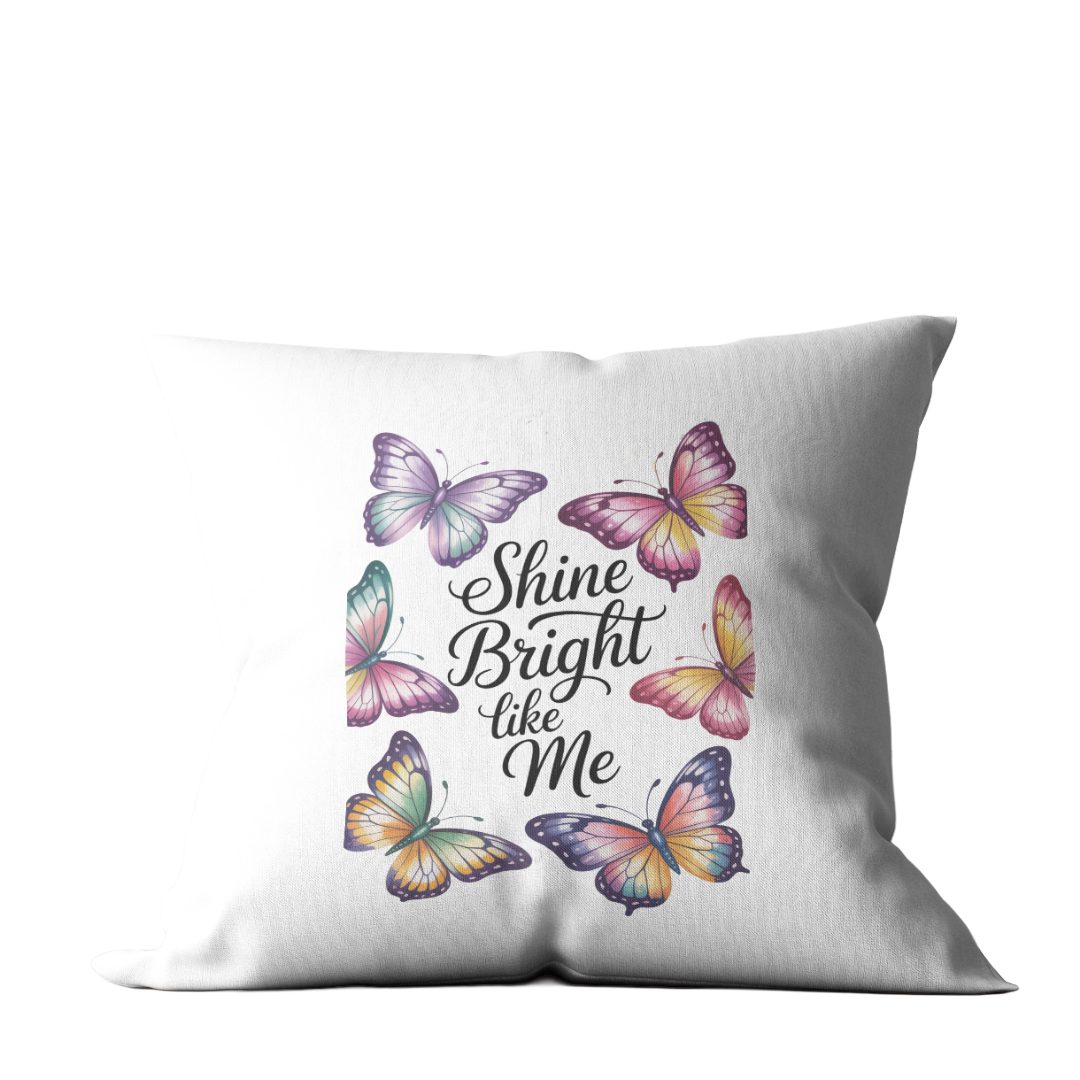 مخدة الفراشات المبهجة – Shine Bright Like Me